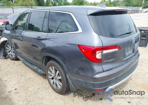 2021 Honda Pilot Awd Ex-L из США, поврежденный, VIN 5FNYF6H51MB006191